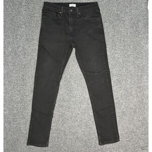 Levis Denizen Jeans 288 Skinny Fit Men's 32x32 Black Stretch Denim